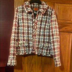 Stylish Women's Plaid Jacket